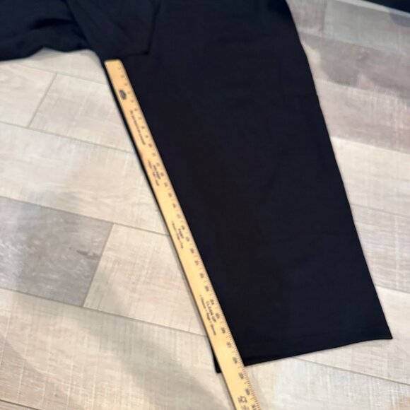 WOMAN WITHIN WOMENS 4X 34/36 WOMENS PULL ON BLACK PANTS NEW - Picture 3 of 9